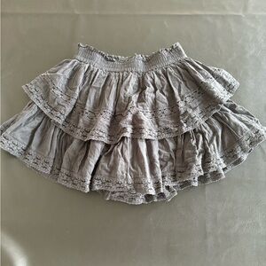 Black American Eagle ruffle skort